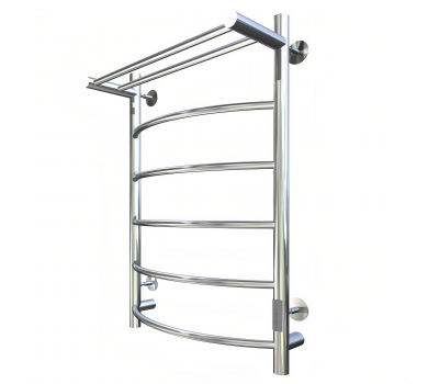 Полотенцесушитель электрический Comfysan Classic EC-8 80/50 с полкой, хром 