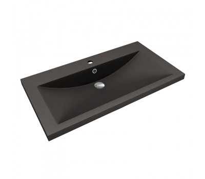 Раковина Florentina Анита 90 см 10.150.00900.302, антрацит 