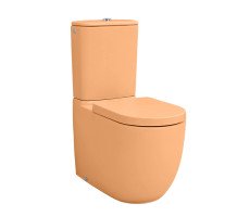 Унитаз напольный ARTCERAM FILE 2.0 FLV003 13 00 arancio cammeo  (бачок и сидение отдельно)
