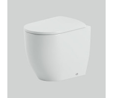 Унитаз напольный приставной Rimless Artceram Monet MNV002 05 00 Белый матовый 