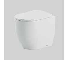 Унитаз напольный приставной Rimless Artceram Monet MNV002 05 00 Белый матовый 