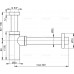  Сифон для раковины Alcadrain A400 DESIGN 32 мм, цельнометаллический, хром