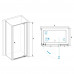 Душевой уголок 120x100 RGW Passage 41084410-014 Черный матовый 