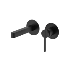 Смеситель для раковины DQ Bonn встраиваемый настенный черный DA1704405 Смеситель для раковины DQ Bonn встраиваемый настенный черный DA1704405