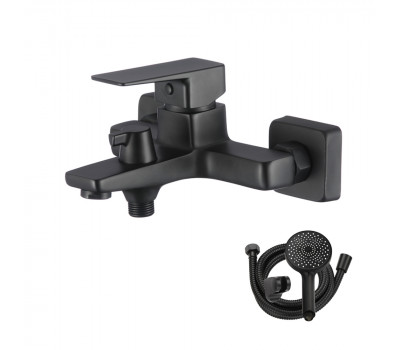 Смеситель для ванны WesnaArt NARCIS NAR06-310BL-25201, черный