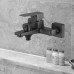 Смеситель для ванны WesnaArt NARCIS NAR06-310BL-25201, черный