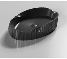 Раковина Ceramalux 78750MB черный матовый 