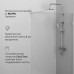 Душевая перегородка 120x195 см AM.PM X-Joy W94WI-120-F1-MTE  
