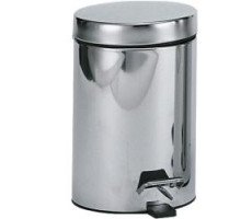 Ведро из нерж. Стали 30 л. с педалью NOFER 09100.30.B  Ведро из нерж. Стали 30 л. с педалью NOFER 09100.30.B