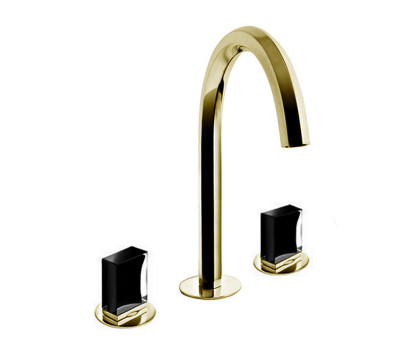 Смеситель для раковины Fantini Milano 29 01 N404SW Золото 