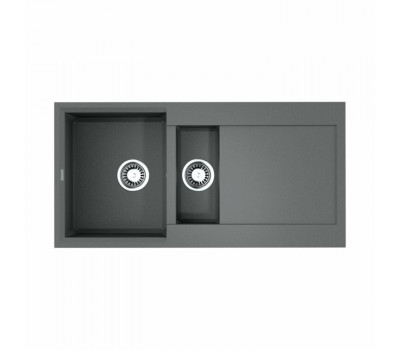 Мойка OMOIKIRI Sakaime, размер 1000*500*200, чаши-2, цвет-Leningrad grey 4993562 