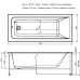 Акриловая ванна Aquanet Bright 165x70  (рама и фронтальная панель отдельно)