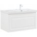 Тумба с раковиной Aquanet Агата 90 L 1 ящ. цв. белый сатин 00365938 Тумба с раковиной Aquanet Агата 90 L 1 ящ. цв. белый сатин 00365938