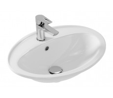 Раковина Cersanit в столешницу CALLA 54 1 отв. S-UM-Cl/1-w белый 