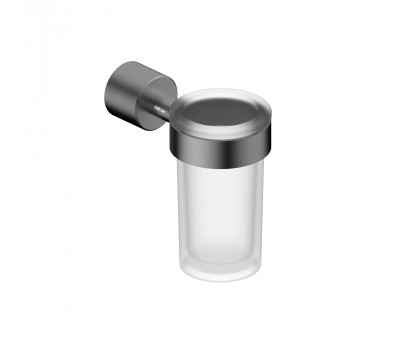 Стакан для зубных щеток с держателем ABBER Osten 316 AA1861BGG оружейная сталь брашированная 