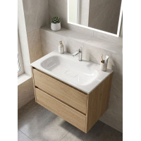 Раковина для ванной Uperwood Sunrise 80 см, белая глянцевая RSunrise80wg 