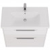 Тумба с раковиной подвесная/напольная Dreja Prime 90 см, белый