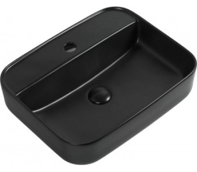 Раковина накладная Aquanet Soul-2-MB 50 черный матовый 