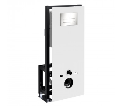 Система инсталляции для унитазов WasserKRAFT Glan 66TLT.010.ME.WH.BN03  