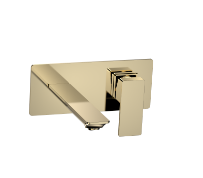 Смеситель для раковины AQUAme Savona AQM6815GG Золото   