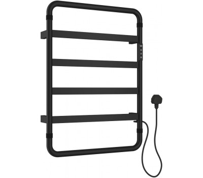 Полотенцесушитель электрический Allen Brau Priority 640х475 7.31001-31 черный electroplating 