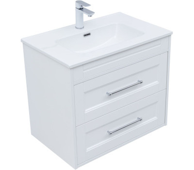 Тумба под раковину Aquanet Бостон new 70 белый сатин 00339599 