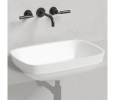 Раковина полувстраиваемая Salini Marea 1802102G S-Sense Белый 