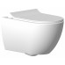 Унитаз подвесной Seramiksan Hill безободковый, с тонким сиденьем микролифт, белый (A031161H+A030011) Унитаз подвесной Seramiksan Hill безободковый, с тонким сиденьем микролифт, белый (A031161H+A030011)