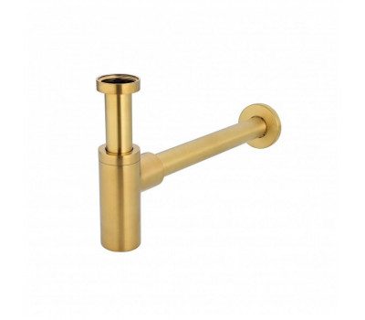 Сифон для раковины Grocenberg GB210GL, брашированное золото Сифон для раковины Grocenberg GB210GL, брашированное золото