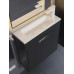 Тумба под раковину для ванной подвесная Uperwood Modul 60х21х60 см, черная матовая 2930205364 Тумба под раковину для ванной подвесная Uperwood Modul 60х21х60 см, черная матовая 2930205364
