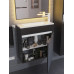Тумба под раковину для ванной подвесная Uperwood Modul 60х21х60 см, черная матовая 2930205364 Тумба под раковину для ванной подвесная Uperwood Modul 60х21х60 см, черная матовая 2930205364