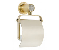 Держатель для туалетной бумаги с крышкой Royal Cristal Boheme 10921-G 