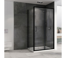 Душевой уголок ABBER Schwarzer Diamant AG30140B5-S70B5 черный матовый 