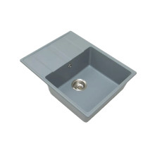 Кухонная мойка Grandex Aqua Topline 600312, серый