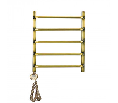 Полотенцесушитель электрический Domoterm Стефано Стефано П5 400x500 АБР EL Античная бронза 