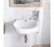 Умывальник CeramaLux 9100L белый 