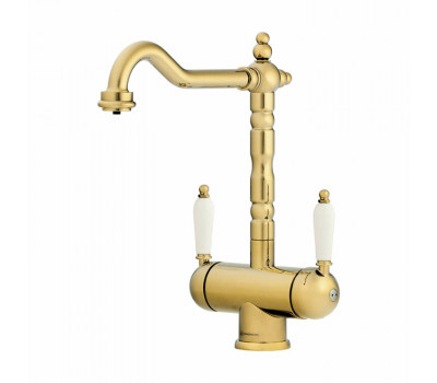 Смеситель для кухни OMOIKIRI Amagasaki, цвет-золото 4994019 