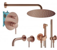 Комплект Plumberia Selection KITZXO18RS210 медь брашированная 