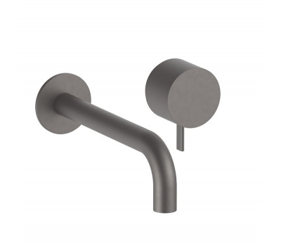 Смеситель для раковины Fantini AF/21 27 P5 A613B Gun metal Смеситель для раковины Fantini AF/21 27 P5 A613B Gun metal