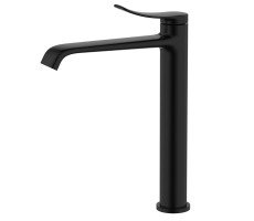 Смеситель для раковины-чаши Azario ABILITY высокий, черный матовый AZ-VQR168R31PA  Смеситель для раковины-чаши Azario ABILITY высокий, черный матовый AZ-VQR168R31PA