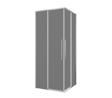 Душевое ограждение Black&White S1220-9090N-GG 