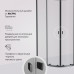 Душевое ограждение AM.PM X-Joy W88G-205-090BT64 Стекла прозрачные; профиль матовый черный 