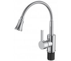 Смеситель для кухни с гибким изливом KF519 VODA 