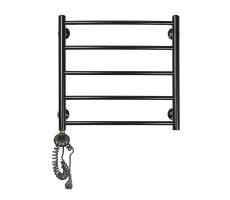 Полотенцесушитель электрический Domoterm Калипсо Калипсо П5 500x500 ЧРН EL Черный, матовый Полотенцесушитель электрический Domoterm Калипсо Калипсо П5 500x500 ЧРН EL Черный, матовый