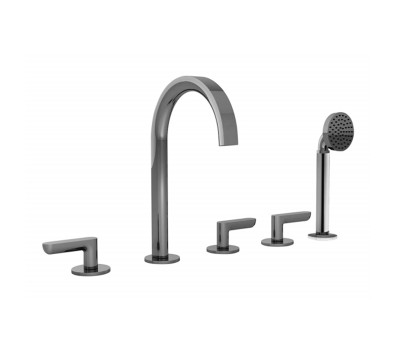 Смеситель на борт ванны Fantini  Icona Deco 53 02 R165 Хром 