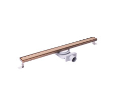 Душевой трап PLUMBERIA SELECTION PSL LINEAR PSL50BR, бронза 