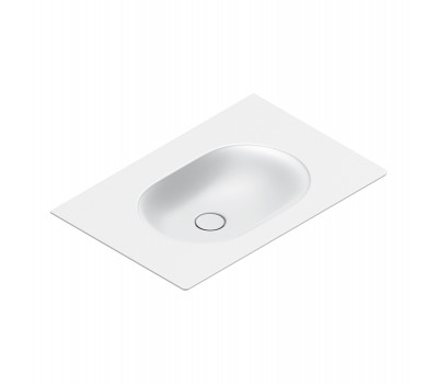 Раковина консоль 75x50 Catalano Sfera 520760021 белый матовый 