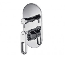 Смеситель для ванны и душа WasserKRAFT Kammel 1800 1841 Хром 