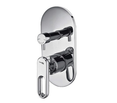 Смеситель для ванны и душа WasserKRAFT Kammel 1800 1841 Хром 