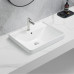 Тумба-умывальник Comforty Ангара-60П дуб темно-коричневый с раковиной 4460 